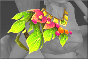 Auspicious Araceae's Tribute Necklace