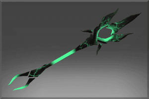 Frozen Dragon Forged Staff